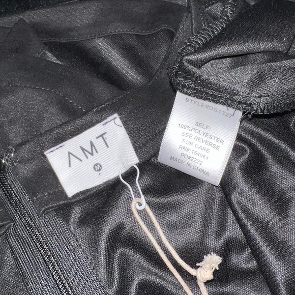 AMT Asymmetrical Black Skirt Women’s Medium - Picture 4 of 4